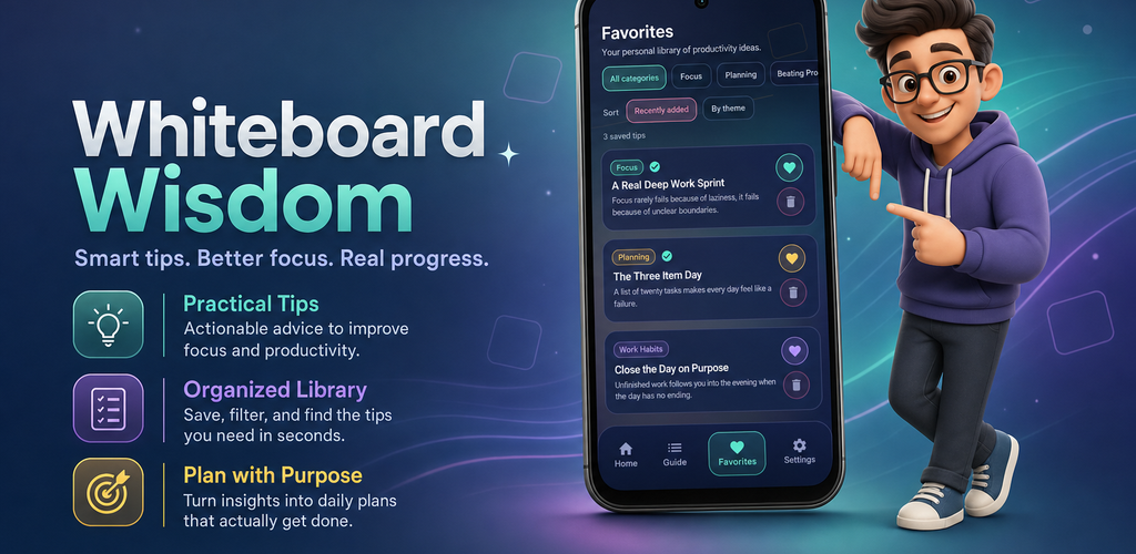 Whiteboard Wisdom promotional banner